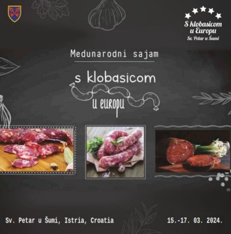 Poziv izlagačima na 10.međunarodni sajam kobasica u Svetom Petru u Šumi