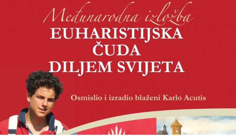 Putujuća izložba ”Euharistijska čuda diljem svijeta” u Vinkovcima