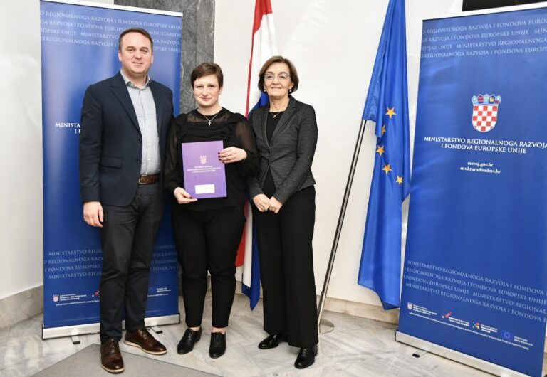 Zrinki Čobanković uručena pozitivna odluka o statusu regionalnoga koordinatora