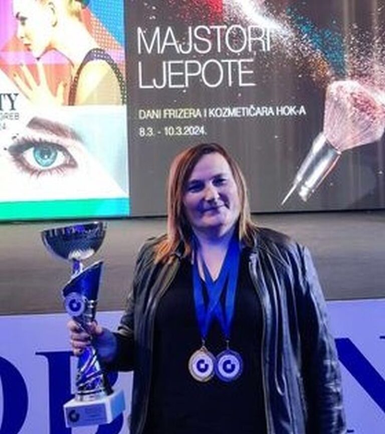 Josipa Bobovec iz Srednje strukovne škole Vinkovci državna prvakinja “muška modna kategorija”