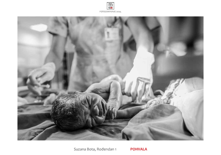 Fotografija poroda Suzane Bota iz Ivankova pohvaljena na  velikoj međunarodnoj izložbi u Rijeci
