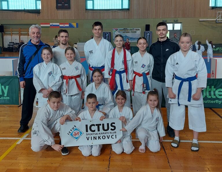 Športski karate klub ”Ictus” osvojio 3 zlatna, 1 srebrno i 4 brončana odličja u Križu