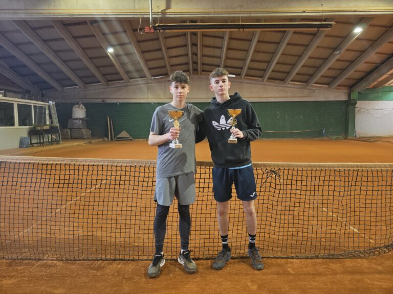 Jakov Rimac drugi na dvoranskom teniskom turniru  u Vinkovcima