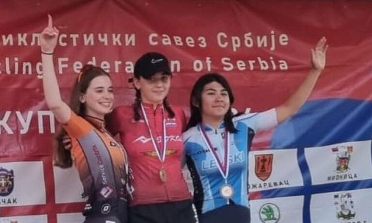 Iva Iličić i Nenad Živković osvojili zlato  na biciklističkoj međunarodnoj utrci kupa Srbije