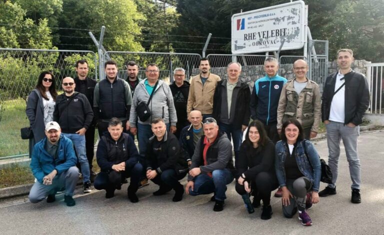 Udruge KERIT Vinkovci  u Dalmaciji u posjetu lokacijama za proizvodnju električne energije