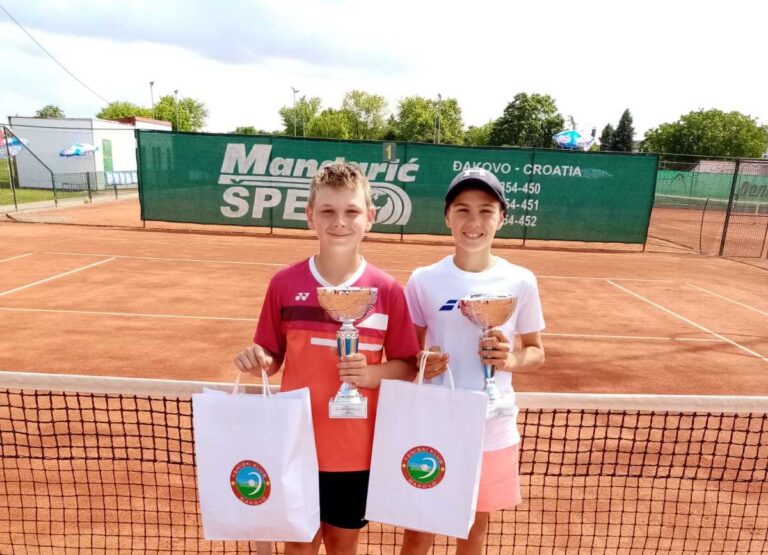 Borna Marić državni prvak u parovima, treći pojedinačno