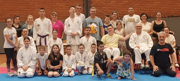 Športski karate klub ”Ictus”  Vinkovci svečano obilježio kraj proljetne polusezone