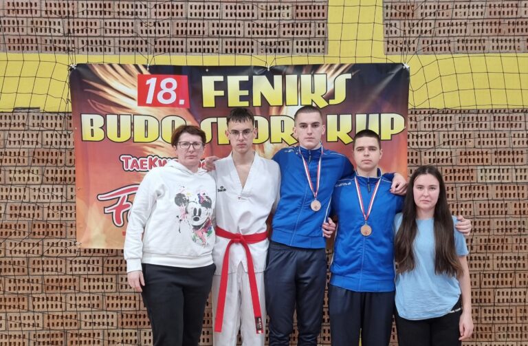Grgur Šarić zlatni, Josip Šarić  i Ilija Kovačević brončani na međunarodnom taekwondo turniru