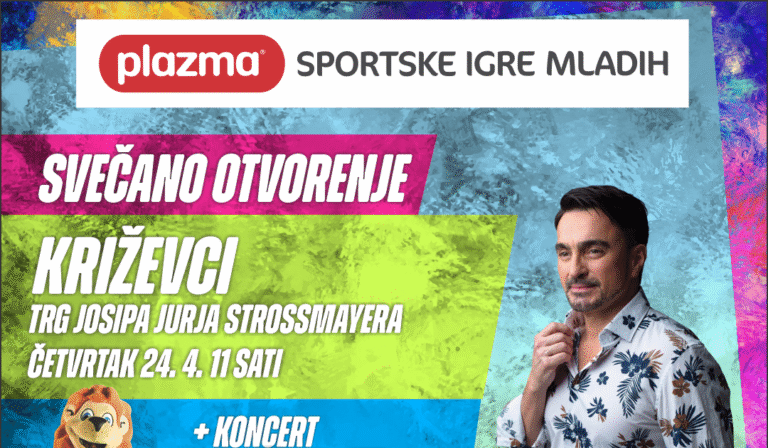 Križevci domaćin svečanog otvorenja 29. sezone Plazma Sportskih igara mladih