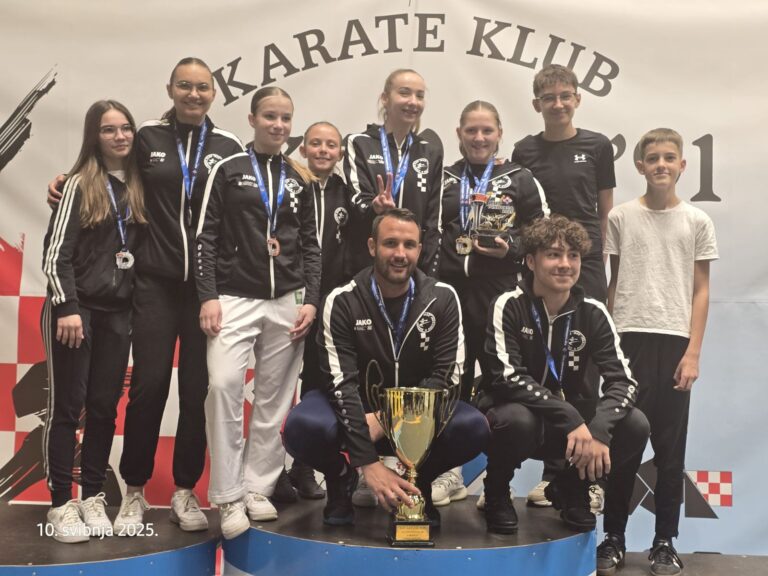 Karate klub ”Max“ Ivankovo ekipno drugi uz 18 medalja u Vukovaru
