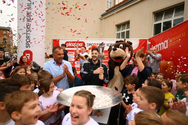 Filip Glavaš oduševio mlade sportaše na Telemach Danu sporta u Zagrebu