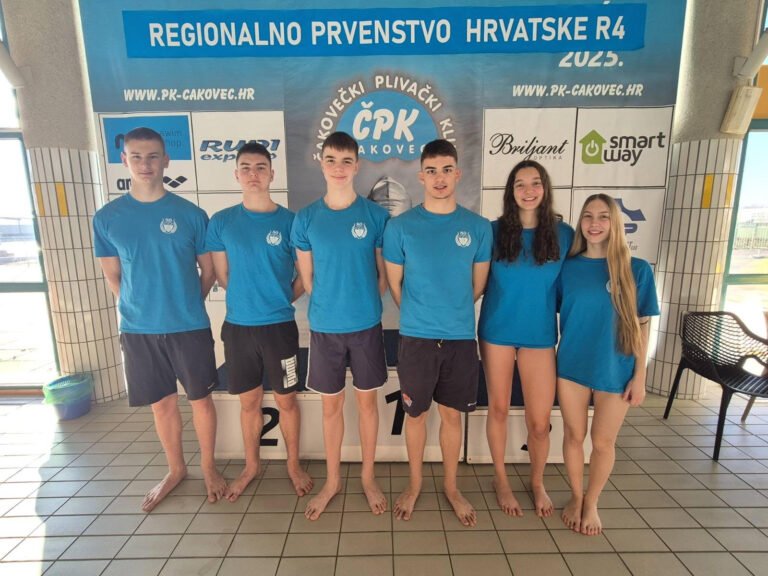 Vinkovački plivački klub osvojio 40 medalja u Čakovcu