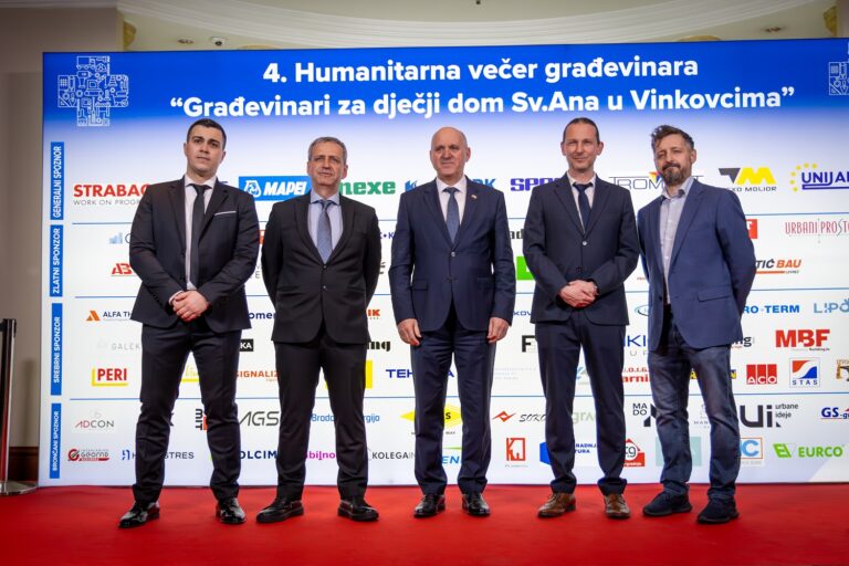 Građevinari za Dječji dom Sv. Ana Vinkovci prikupili 250 tisuća eura