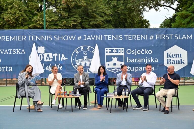 Službeno otvoren FIRST SLAM – Osijek postao europsko središte dječjeg tenisa